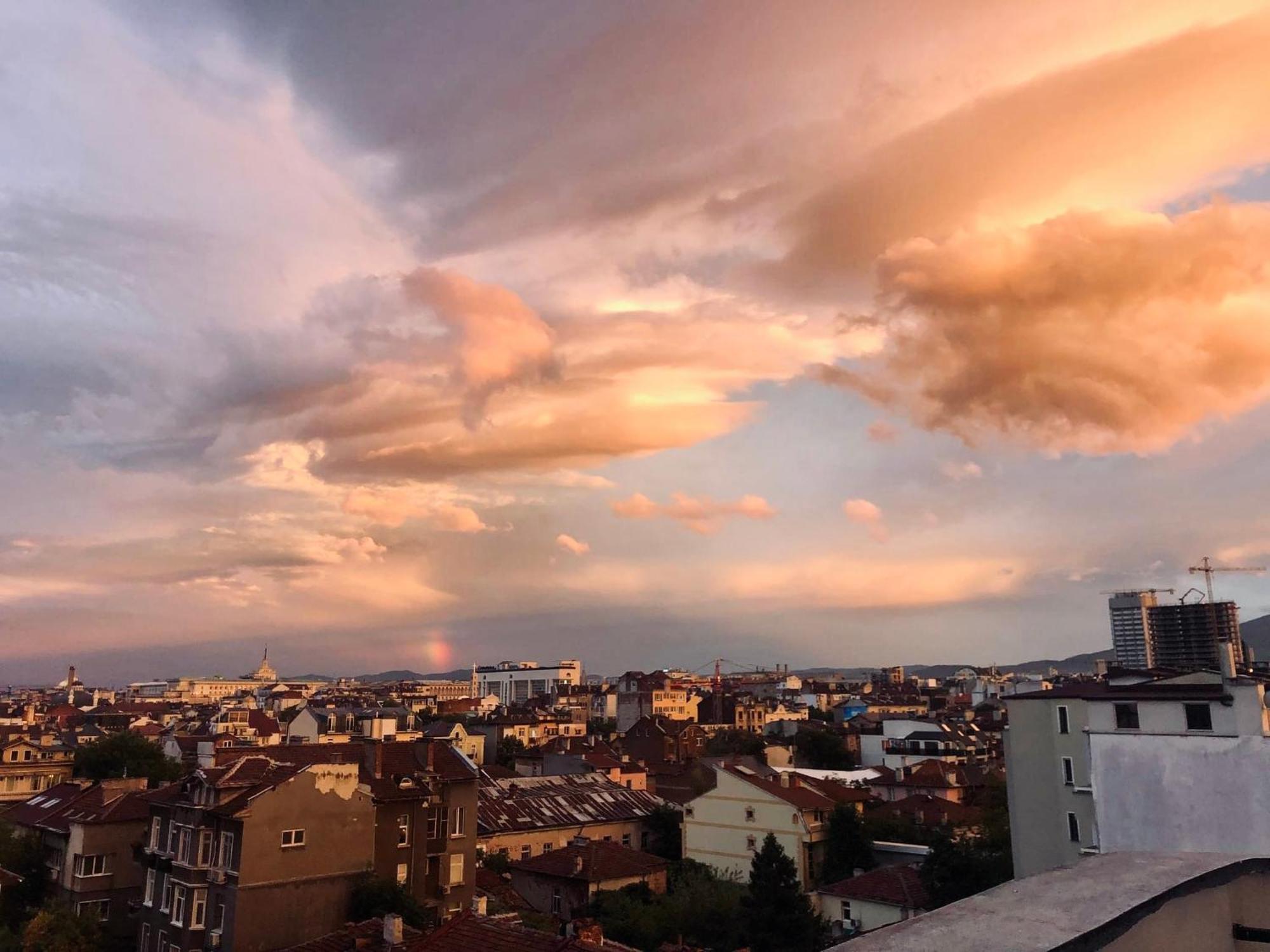 Cosy Rooftop In Center Szófia Kültér fotó